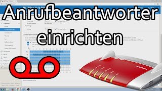 Fritzbox Anrufbeantworter einrichten und Funktionsübersicht [upl. by Ytsanyd868]