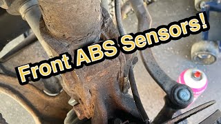 How to Replace the Front ABS Sensor on a P80 Volvo S70 V70 or C70 [upl. by Assyn]