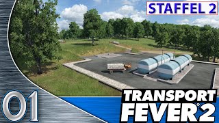 ES GEHT WIEDER LOS 🚂 01🚛 TRANSPORT FEVER 2 🐺 DEUTSCH LETS PLAY ► STAFFEL 2 [upl. by Ylrevaw843]