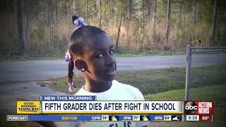 Fifthgrader dies following classroom fight at SC elementary school [upl. by Akirdna]