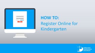 How to Register for Kindergarten at the DPCDSB [upl. by Rivkah956]