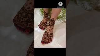 Legs mehandi design youtubeshorts legs mehandi trending viralshorts Bebochoudhary2002 [upl. by Doownyl219]