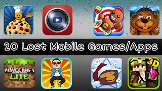 20 Lost Mobile GamesApps [upl. by Aseneg690]