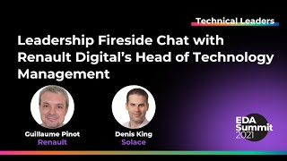 Leadership Fireside Chat with Renault Digital’s Head of Technology Management [upl. by Murdock]