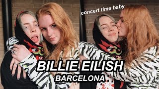 Touring with Billie Eilish  SHOW 8 Barcelona Spain [upl. by Teague891]