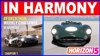 Forza Horizon 5 IN HARMONY Forzathon Weekly Challenge 1958 Aston Martin DBR1 [upl. by Dragde]