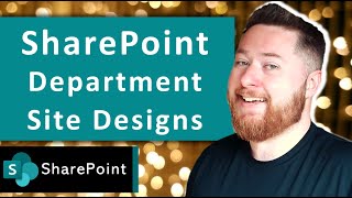 Top 6 FREE SharePoint Site Designs for Departments  SharePoint Intranet Examples [upl. by Arreic594]