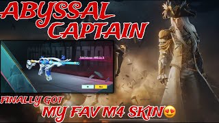 ABYSSAL CAPTAIN CRATE OPENING  FINALLY GOT MY FAV M416 SKIN 😍  LUCKIEST CRATE OPENING [upl. by Ennylyak]