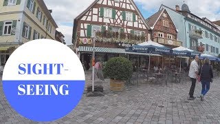 SIGHTSEEING in Oberkirch in Black Forest in GERMANY [upl. by Yspyg]