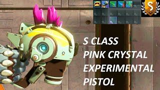 No Mans Sky  S Class Pink Crystal Green amp Yellow Experimental Pistol Multitool [upl. by Ardnak]