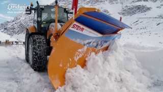 Steyr Traktoren im Winterdienst  German [upl. by Noeled]