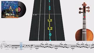 Molinos de Viento  Violín 🎻 Play Along  TUTORIAL  TABLATURA [upl. by Adnolohs]