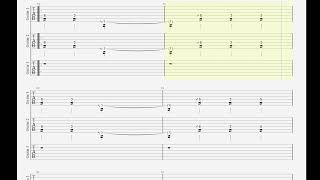 Sylosis  Withered  Guitar Tab [upl. by Nonnarb]