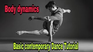 Basic Contemporary Dance Tutorial [upl. by Nnylg940]