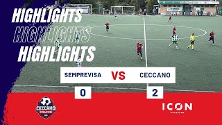 Semprevisa  Ceccano 02 Highlights [upl. by Kissiah]