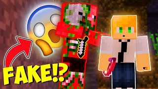 FAKE ZOMBIE PIGMAN CAMO TROLLING Minecraft Murder Mystery Trolling [upl. by Lezlie814]