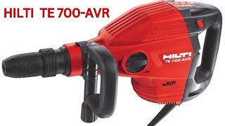 INTRODUCING the Hilti TE 700AVR demolition hammers [upl. by Senalda]