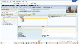 40  Web Dynpro ABAP  Component Usage  Object Value SelectorOVS Part5 [upl. by Zrike642]