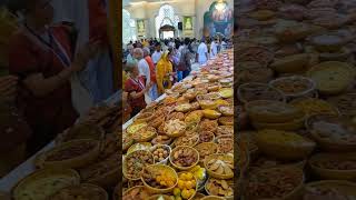 Jagannath chhappan bhog Darshan at Sri Sri Radha Giridhari Mumbai Mira road [upl. by Johannes]