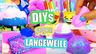 DIYs gegen LANGEWEILE 😍 einfache DIY Ideen für Zuhause gegen Langeweile I Fidgets Back To School [upl. by Allbee]