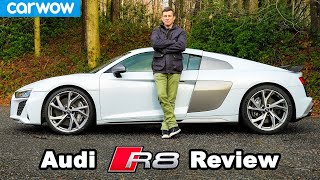 Audi R8 V10 review see how quick it really is [upl. by Nodmac]