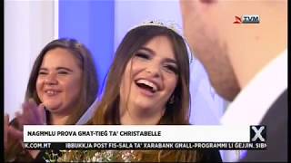 Christabelle Borg surprised on Xarabank [upl. by Bret]