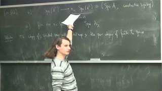 Lecture Series quotpadic Geometryquot by Peter Scholze 2014 lecture 13 [upl. by Iney]