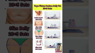 Yoga PilatesReduce Belly Fat part 247short reducebellyfat bellyfatloss yoga [upl. by Ydwor629]