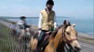 Horse Trail in Abashiri Hokkaido Japan Spring Ver No Name Ranch [upl. by Dupaix789]