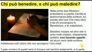 📖 Chi può Benedire e chi può Maledire Come proteggersi dalle Maledizioni [upl. by Aneleasor]