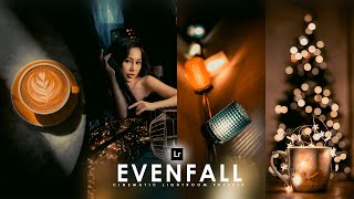 Lightroom Presets Free Download 2024Evenfall Cinematic presetMobile lightroom Tutorial [upl. by Lonnard]