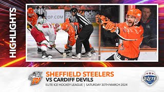 Sheffield Steelers v Cardiff Devils  30th March 2024 [upl. by Marne]