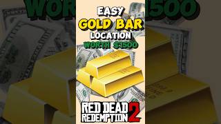 EASY GOLD BAR LOCATION  Red Dead Redemption 2 gaming shorts short [upl. by Fairbanks]