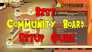 Dragon Ball Z Kakarot  Best Community Board Setup Guide [upl. by Kone]