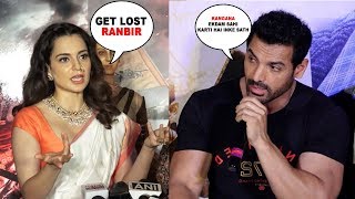 John Abraham Supports Kanagna Ranaut For Slamming Ranbir Kapoor Karan Johar [upl. by Dyke]