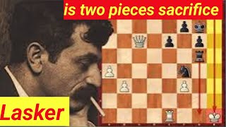 Emanuel Lasker vs Alfred Ettlinger Lasker chess gameLasker all chess gameslasker sacrifices tal [upl. by Shaya]