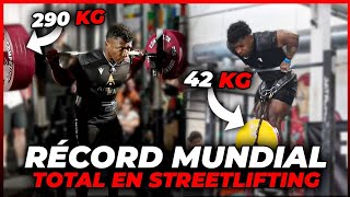 RÉCORD mundial 🌍Total 600 kg STREETLIFTING 2024 FINAL REP Dominada  Sentadilla [upl. by Mariejeanne124]