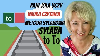 NAUKA CZYTANIA Metoda Sylabowa Sylaba quotto Toquot oraz sylaby quotTA TE MA ME MO MIquot [upl. by Chem]