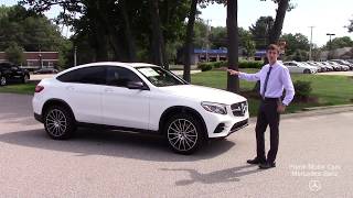 2019 MercedesBenz GLC 300 Coupe  Video Tour with Spencer [upl. by Melloney199]