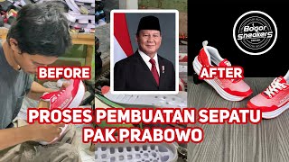 Proses Pembuatan Sepatu Pak Prabowo 🇮🇩 [upl. by Nellie]