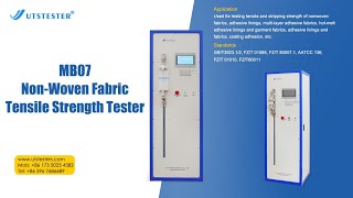 MB07 Non Woven Fabric Tensile Strength Tester [upl. by Hsetih]