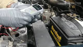 CRANK NO START PARASITIC DRAW TEST HOW TO CHECK THE BATTERY ALTERANATOR [upl. by Nahtnoj]