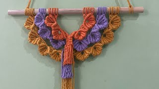 Macrame wall hanging  multicolor wall hanging [upl. by Stutman]