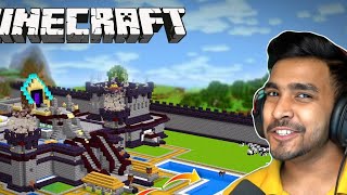 DESTROYING 🥵🔥TECHNO GAMERZ CASTLELIVE MINECRAFT SUYASHGAMERZ [upl. by Sokairyk699]