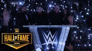 The US Express honor Bray Wyatt with firefly tribute 2024 WWE Hall of Fame highlights [upl. by Carita]