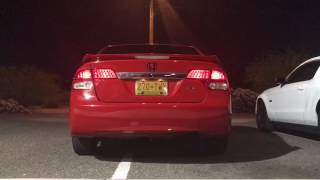 8th Gen Civic Si straight pipe exhaust [upl. by Novahc]