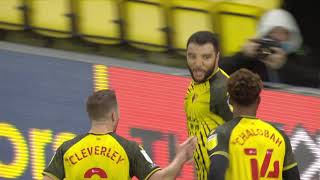 Watford v Brentford highlights [upl. by Nnylakcaj]