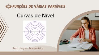 Como determinar curvas de nível de uma função de duas variáveis  Aula 2 [upl. by Nylasor]