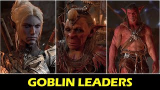 How to Kill all 3 Goblin Leaders Easily without Fighting  Baldurs Gate 3 [upl. by Letnahc]