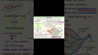 intracellularfluid extracellularfluid education MBBS BAMS physiology homeostasis [upl. by Palestine]